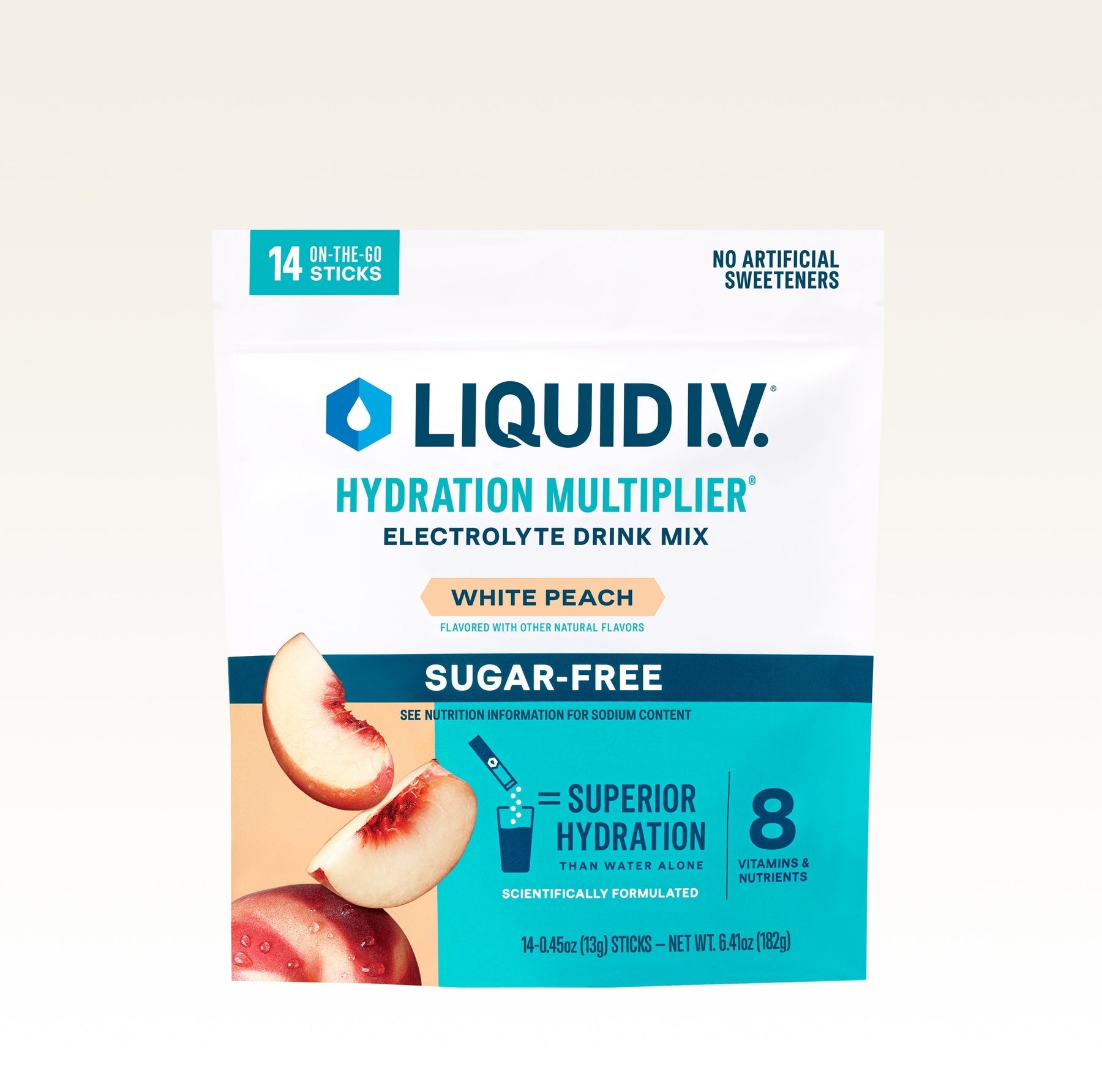 White Peach Hydration Multiplier® Sugar-Free - Fresh Sip